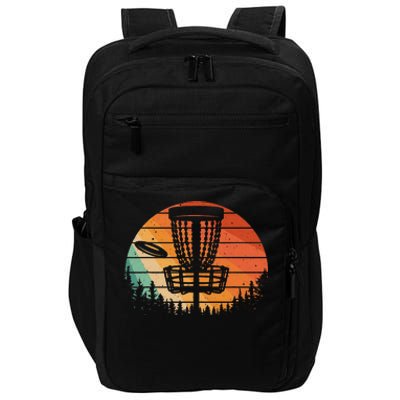 Funny Disc Golf Golfer Disc Golf Impact Tech Backpack