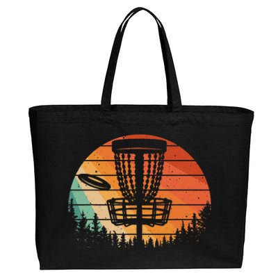 Funny Disc Golf Golfer Disc Golf Cotton Canvas Jumbo Tote