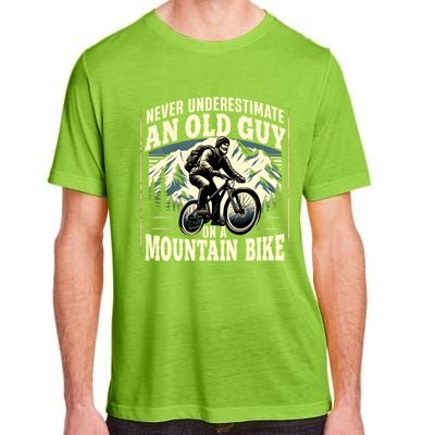 FatherS Day Gift Mountain Bike Bicycle Lovers Gift For Dad Gift Adult ChromaSoft Performance T-Shirt