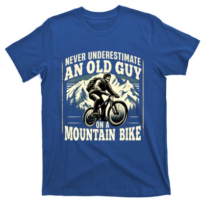 FatherS Day Gift Mountain Bike Bicycle Lovers Gift For Dad Gift T-Shirt