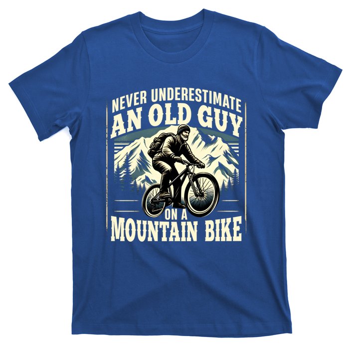 FatherS Day Gift Mountain Bike Bicycle Lovers Gift For Dad Gift T-Shirt