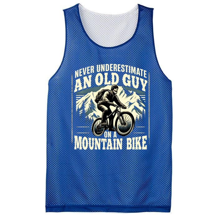 FatherS Day Gift Mountain Bike Bicycle Lovers Gift For Dad Gift Mesh Reversible Basketball Jersey Tank