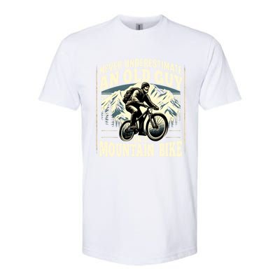 FatherS Day Gift Mountain Bike Bicycle Lovers Gift For Dad Gift Softstyle CVC T-Shirt