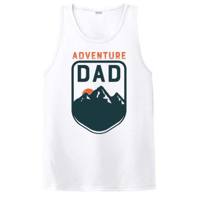 FatherS Day Gift For Dad Adventure Dad PosiCharge Competitor Tank