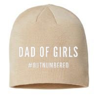 Fathers Day Gift For Daughter Wife Dad Of Outnumbered Sustainable Beanie