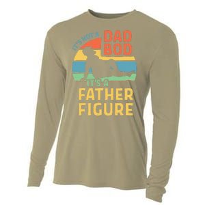 Fathers Day Gift From Wife Daughter Son Its A Father Figure Cooling Performance Long Sleeve Crew