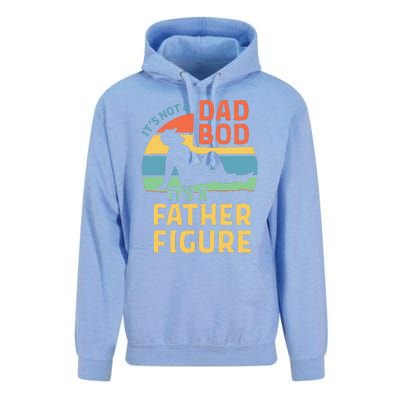 Fathers Day Gift From Wife Daughter Son Its A Father Figure Unisex Surf Hoodie