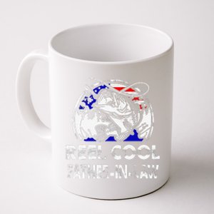 Fathers Day Gift Reel Cool FatherInLaw Fishing Coffee Mug