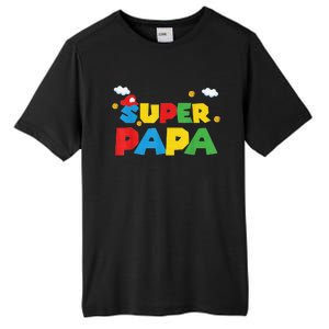 Fathers Day Gift Papa Gift From Son Daughter Grandkids Tall Fusion ChromaSoft Performance T-Shirt