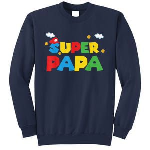 Fathers Day Gift Papa Gift From Son Daughter Grandkids Sweatshirt