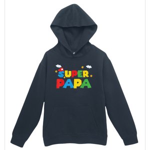 Fathers Day Gift Papa Gift From Son Daughter Grandkids Urban Pullover Hoodie