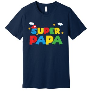 Fathers Day Gift Papa Gift From Son Daughter Grandkids Premium T-Shirt