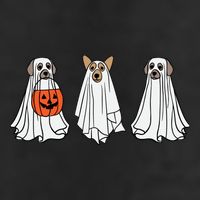 Funny Dog Ghosts Halloween Costume Beanie