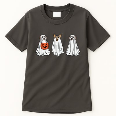 Funny Dog Ghosts Halloween Costume Tall T-Shirt