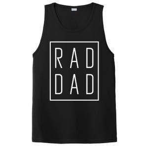 Fathers Day Gift Rad Dad Cute Gift PosiCharge Competitor Tank