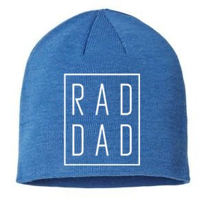 Fathers Day Gift Rad Dad Cute Gift Sustainable Beanie