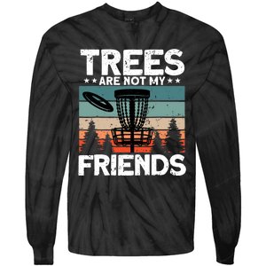 Funny Disc Golf Player Outfit Disc Golf Tie-Dye Long Sleeve Shirt