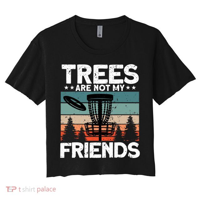 Funny Disc Golf Player Outfit Disc Golf Crop Top
