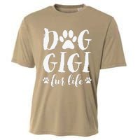 Funny Dog Gigi Fur Life Funny Dog Lover Gift For Grandma Christmas Cooling Performance Crew T-Shirt