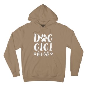 Funny Dog Gigi Fur Life Funny Dog Lover Gift For Grandma Christmas Hoodie