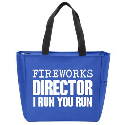 Fireworks Director Gift Zip Tote Bag