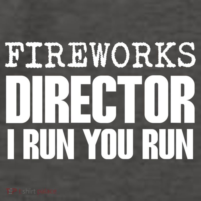 Fireworks Director Gift Vector Backpack