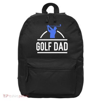 Father's Day Golf Dad Funny Golf Club Gift For Dad 16 in Basic Backpack