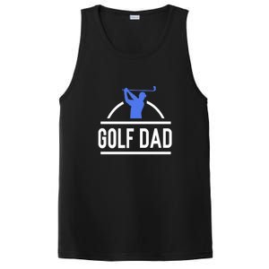 Father's Day Golf Dad Funny Golf Club Gift For Dad PosiCharge Competitor Tank