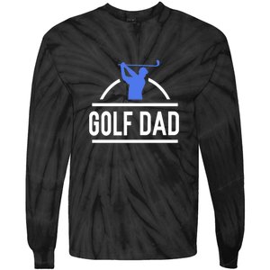 Father's Day Golf Dad Funny Golf Club Gift For Dad Tie-Dye Long Sleeve Shirt