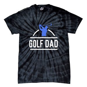 Father's Day Golf Dad Funny Golf Club Gift For Dad Tie-Dye T-Shirt