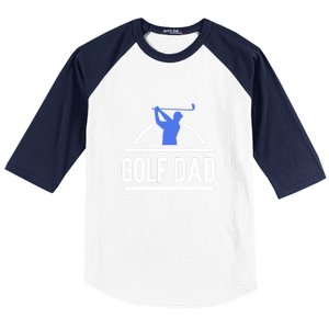 Father's Day Golf Dad Funny Golf Club Gift For Dad Baseball Sleeve Shirt