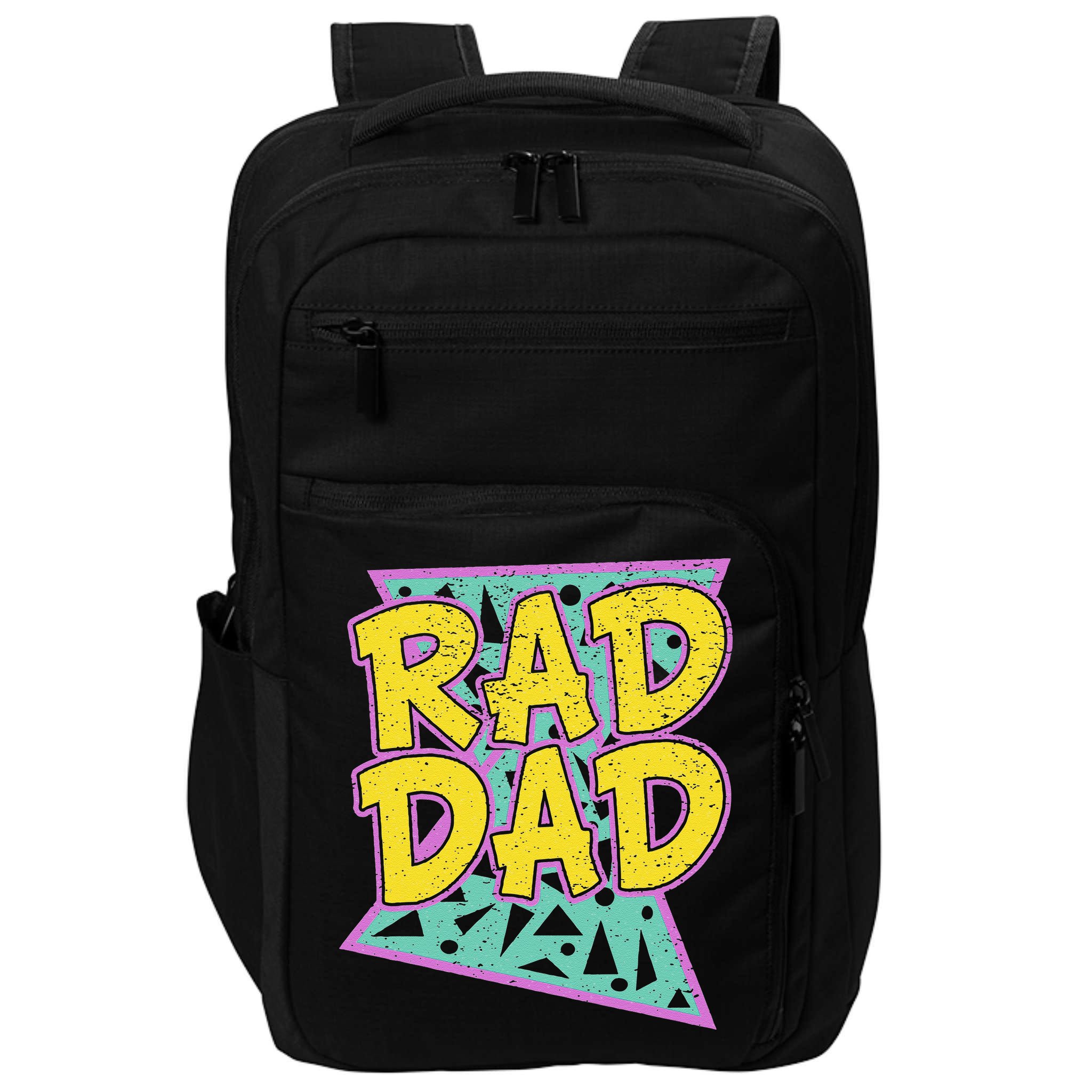 Fathers Day Gift For Daddy Rad Dad Impact Tech Backpack