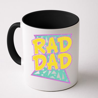 Fathers Day Gift For Daddy Rad Dad Mug