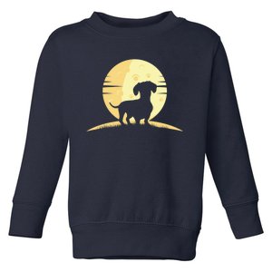 Funny Dachshund Gifts Toddler Sweatshirt