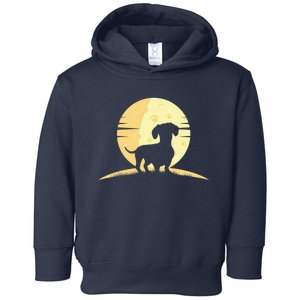 Funny Dachshund Gifts Toddler Hoodie