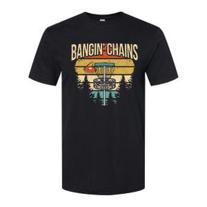 Funny Disc Golf Player Saying I Bangin' Chains Softstyle CVC T-Shirt