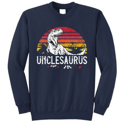 Fathers Day Gift For Unclesaurus Uncle Saurus T Rex Sweatshirt