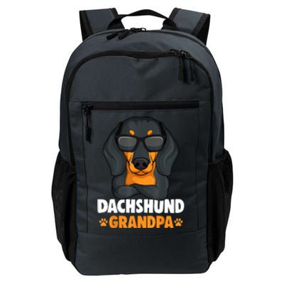 Funny Dachshund Grandpa Cute Weiner Dog Best Gift Daily Commute Backpack