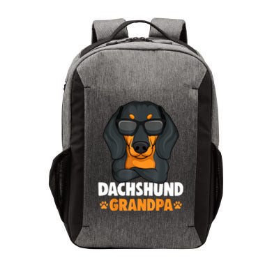 Funny Dachshund Grandpa Cute Weiner Dog Best Gift Vector Backpack