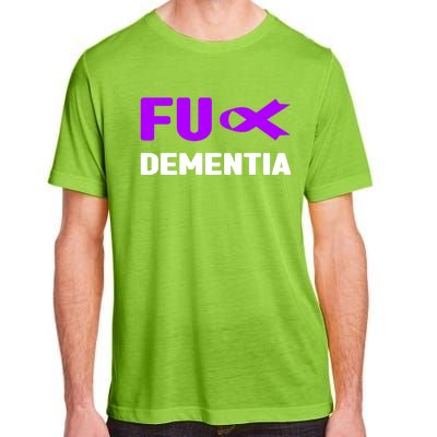 Fuck Detia Gift Great Gift Fu Alzheimer's Alzheimer's Awareness Cool Gift Adult ChromaSoft Performance T-Shirt