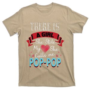 Fathers Day Gifts For Poppop From Daughter New Dad T-Shirt