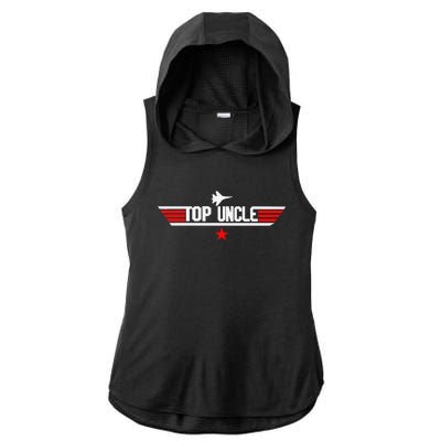 Fathers Day Gift Uncle Gift From Niece Nephew Sister Brother Ladies PosiCharge Tri-Blend Wicking Draft Hoodie Tank