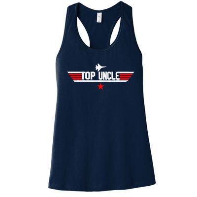 Fathers Day Gift Uncle Gift From Niece Nephew Sister Brother Women's Racerback Tank