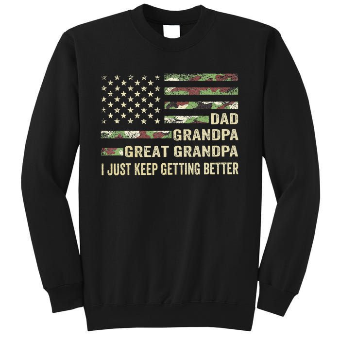 Fathers Day Gift From Grandkids Dad Grandpa Great Grandpa Sweatshirt