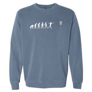 Funny Disc Golf Art For  Stupid Tree Basket Garment-Dyed Sweatshirt