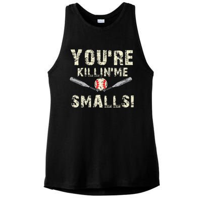 Funny Dad Gift YouRe Killing Me Smalls Dad And Child Ladies PosiCharge Tri-Blend Wicking Tank