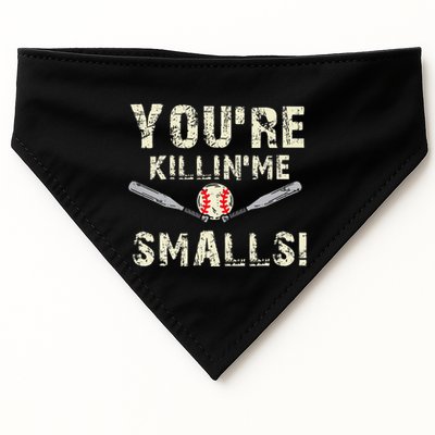 Funny Dad Gift YouRe Killing Me Smalls Dad And Child USA-Made Doggie Bandana