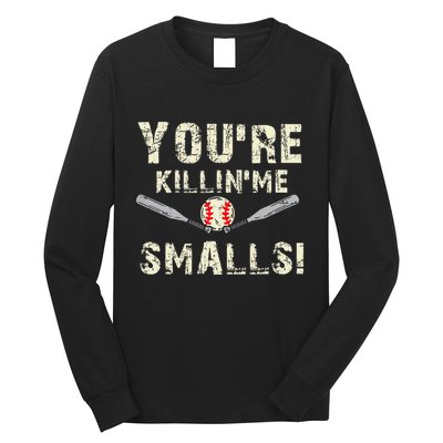 Funny Dad Gift YouRe Killing Me Smalls Dad And Child Long Sleeve Shirt