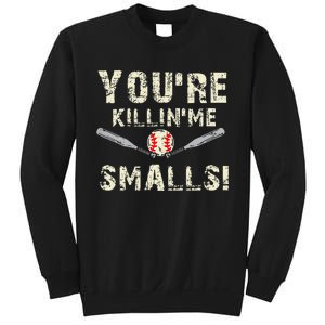 Funny Dad Gift YouRe Killing Me Smalls Dad And Child Sweatshirt