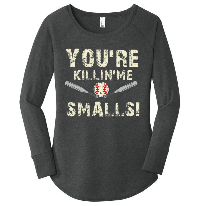 Funny Dad Gift YouRe Killing Me Smalls Dad And Child Women's Perfect Tri Tunic Long Sleeve Shirt